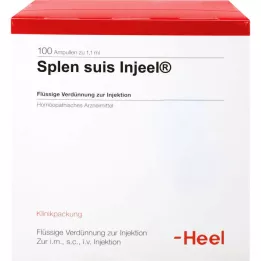 SPLEN ampolas suis Injeel, 100 unidades