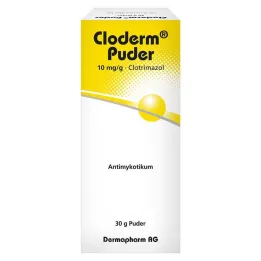 CLODERM Pó, 30 g