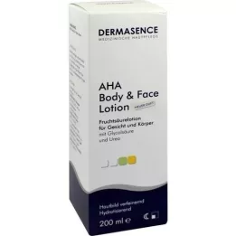 DERMASENCE AHA loção corporal e facial, 200 ml