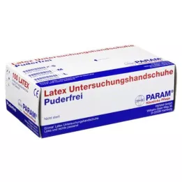 HANDSCHUHE Látex descartável sem pó S, 100 unidades