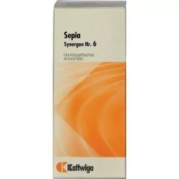 SYNERGON KOMPLEX 6 gotas Sépia, 20 ml