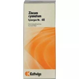 SYNERGON KOMPLEX 68 gotas de Zincum cyanatum, 20 ml
