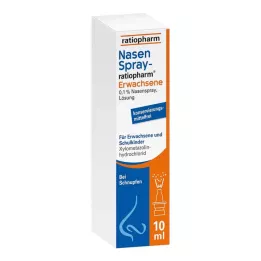 NASENSPRAY-ratiopharm Adultos sem conservantes, 10 ml