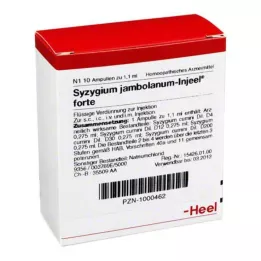 SYZYGIUM JAMBOLANUM INJEEL ampolas fortes, 10 unid