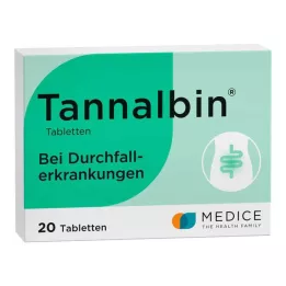 TANNALBIN Comprimidos, 20 unidades