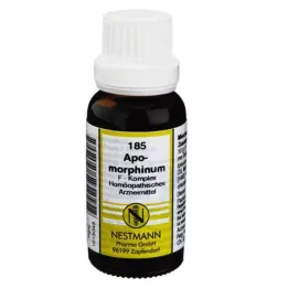 APOMORPHINUM Diluição do Complexo F No.185, 20 ml