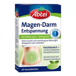 ABTEI Comprimidos de relaxamento gastrointestinal, 20 unidades