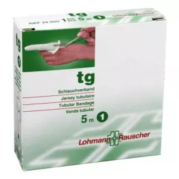 TG Bandagem tubular tamanho 1 5 m branco, 1 peça