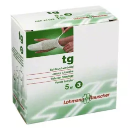 TG Bandagem tubular tamanho 3 5 m branca, 1 peça