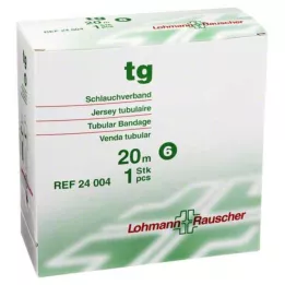 TG Bandagem tubular tamanho 6 20 m branca, 1 peça