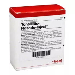 TONSILLITIS Ampolas Nosode Injeel, 10 unid