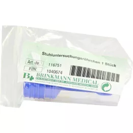 STUHLUNTERSUCHUNGSRÖHRCHEN Plástico, 1 peça