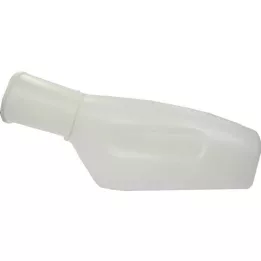 URINFLASCHE Mann plástico 1 l forma redonda leitosa, 1 pc