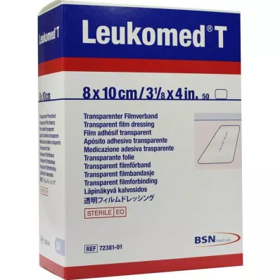 LEUKOMED pensos esterilizados transparentes 8x10 cm, 50 unidades LEUKOMED pensos esterilizados transparentes 8x10 cm, 50 unidades