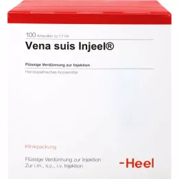 VENA SUIS Ampolas Injeel, 100 unidades