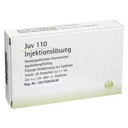 JUV 110 solução injetável, ampolas de 1,1 ml, 20X1,1 ml