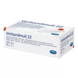 VERBANDMULL Hartmann 10 cmx1 m ziguezague, 1 peça