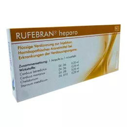 RUFEBRAN ampolas heparo, 10 unidades