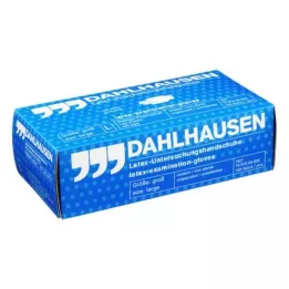 HANDSCHUHE Látex sem pó tamanho L, 100 unid