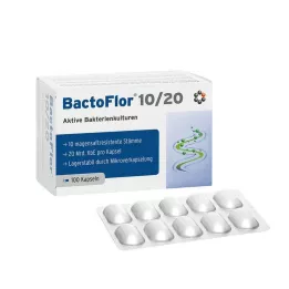 BACTOFLOR 10/20 cápsulas, 100 unidades