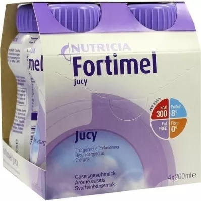 FORTIMEL Sabor Jucy Cassis, 4X200 ml FORTIMEL Sabor Jucy Cassis, 4X200 ml