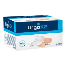 Urgo K2 sistema de compressão circunferência do tornozelo 18 - 25cm 10cm de largura, 6 unid