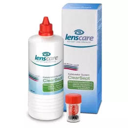 LENSCARE ClearSept 380 ml+recipiente, 1 P