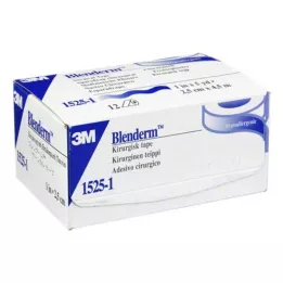 BLENDERM Gesso para feridas 2,5 cm x 4,6 m 1525-1, 12 peças