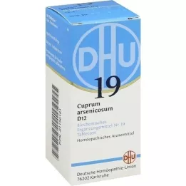 BIOCHEMIE DHU 19 Cuprum arsenicosum D 12 comprimidos, 80 unid
