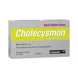 CHOLECYSMON Contas de prata, 25 unidades