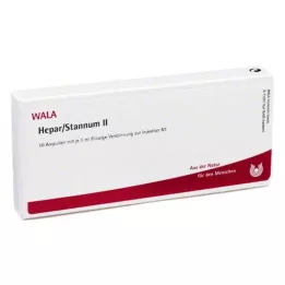 HEPAR STANNUM II Ampolas, 10X1 ml