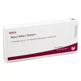 VESICA FELLEA/Ampolas de Ferrum I, 10X1 ml