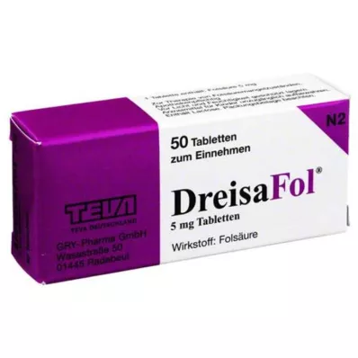DREISAFOL Comprimidos, 50 unidades DREISAFOL Comprimidos, 50 unidades