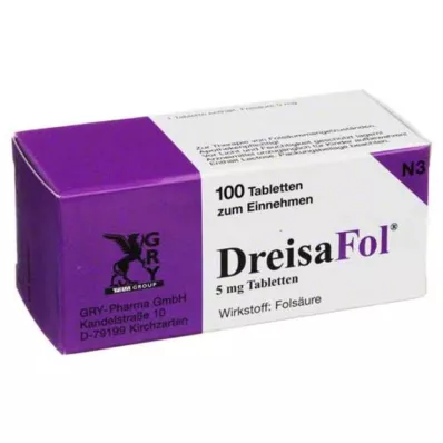 DREISAFOL Comprimidos, 100 unidades