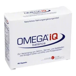 OMEGA IQ cápsulas, 45 unidades
