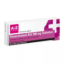 PARACETAMOL Comprimidos de AbZ 500 mg, 10 unidades