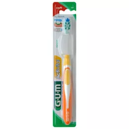 GUM Escova de dentes ActiVital compacta macia, 1 un
