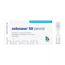 SELENASE 50 solução peroral para uso oral, 50X1 ml