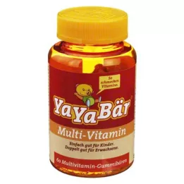 YAYABÄR Vitaminas infantis Gomas de frutas, 60 unidades