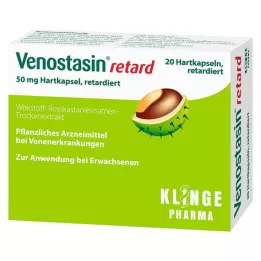 VENOSTASIN retard 50 mg cápsula dura de liberação prolongada, 20 unidades