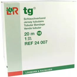 TG Bandagem tubular tamanho 12 20 m branca, 1 peça