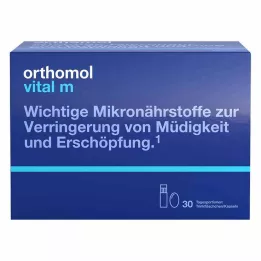 ORTHOMOL Pacote combinado de garrafa/cápsula Vital M, 30 unidades