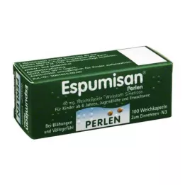 ESPUMISAN Cápsulas moles de Perlen, 100 unidades