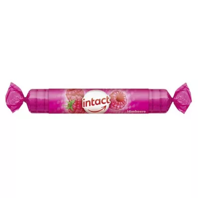 INTACT Rolo de Dextrose Framboesa, 1 unidade INTACT Rolo de Dextrose Framboesa, 1 unidade