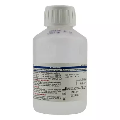 LAVASORB Solução de irrigação de feridas, 250 ml LAVASORB Solução de irrigação de feridas, 250 ml