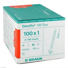 OMNIFIX Duo 100 Insulinaspr.1 ml, 100X1 ml