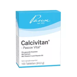 CALCIVITAN Comprimidos Pascoe Vital, 100 unidades