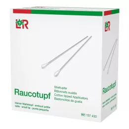 RAUCOTUPF Cotonete pequeno, 100 unidades
