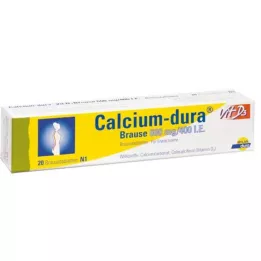 CALCIUM DURA Vit D3 Efervescente 600 mg/400 UI, 20 unidades