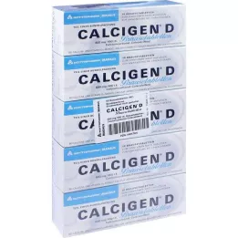 CALCIGEN D 600 mg/400 I.E. comprimidos efervescentes, 50 pcs